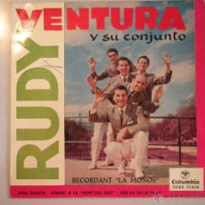 Discos de vinilo: MAGNIFICO SINGLE DE- RUDY VENTURA Y SU CONJNUNTO -. Lote 42701704