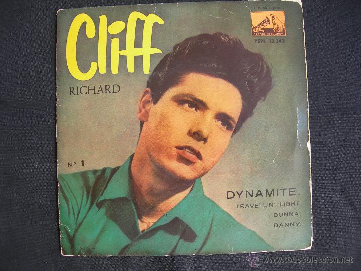 Discos de vinilo: CLIFF RICHARD // DYNAMITE + 3 - Foto 1
