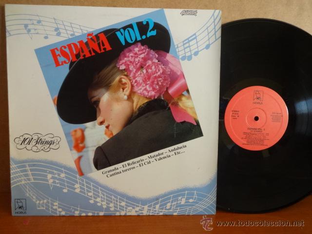 Discos de vinilo: ORQUESTA 101 STRINGS. ESPA&Ntilde;A VOL 2. LP / HORUS - 1987. ***/*** - Foto 1