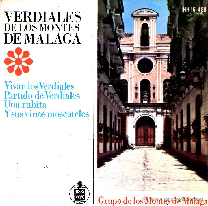 Discos de vinilo: VERDIALES DE LOS MONTES DE MALAGA - Foto 1