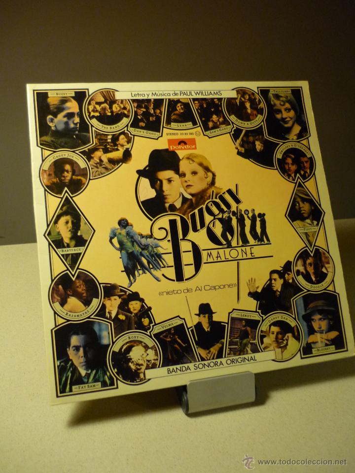 Discos de vinilo: BANDA SONORA DE BUGSY MALONE PAUL WILLIAMS LP - Foto 1