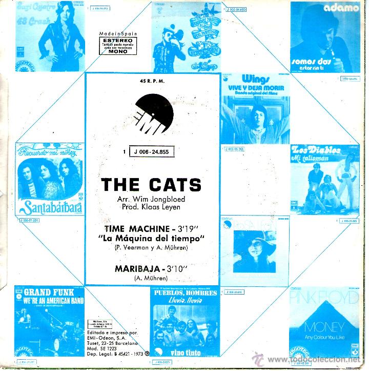 Discos de vinilo: THE CATS TIME MACHINE - Foto 2