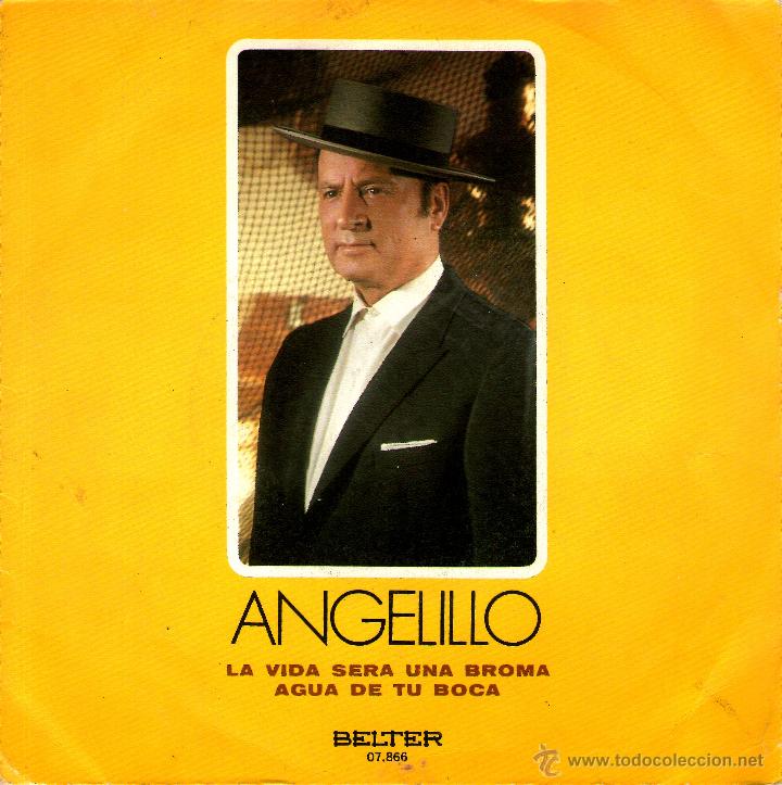 Discos de vinilo: ANGELILLO LA VIDA SERA UNA BROMA - Foto 1