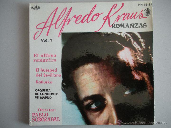 Discos de vinilo: MAGNIFICO SINGLE DE -ALFREDO - KRAUS - - Foto 1