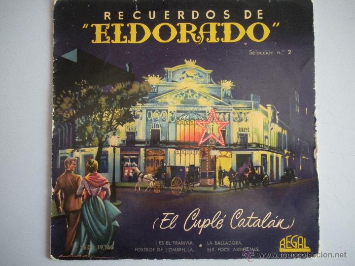 Discos de vinilo: MAGNIFICO SINGLE DE - RECUERDOS - ELDORADO- - Foto 1