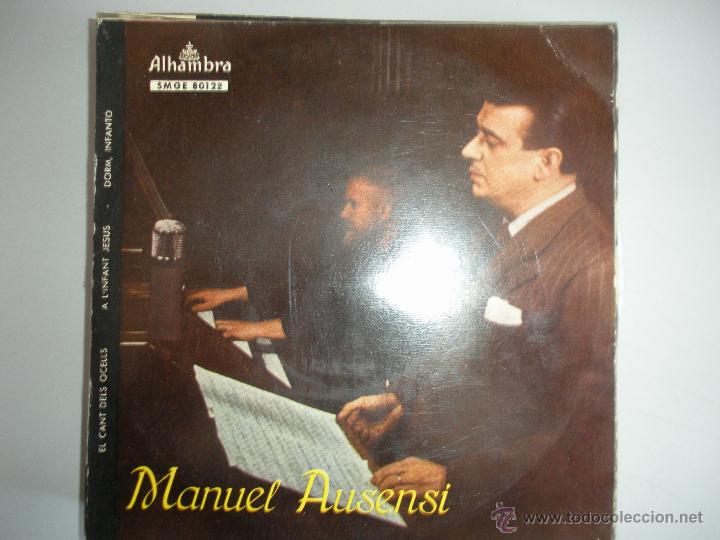 Discos de vinilo: MAGNIFICO SINGLE DE -MANUEL - AUSENSI - - Foto 1