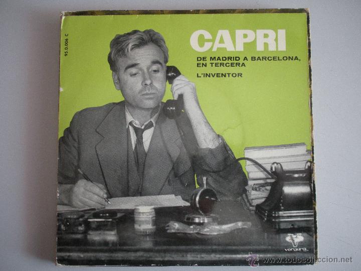 Discos de vinilo: MAGNIFICO SINGLE -JOAN -CAPRI - - Foto 1