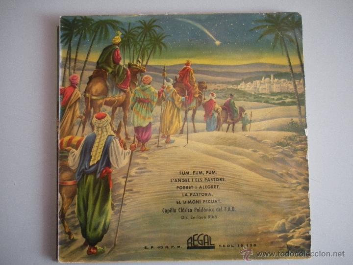 Discos de vinilo: MAGNIFICO SINGLE DE -CANCIONES DE NAVIDAD - - Foto 1