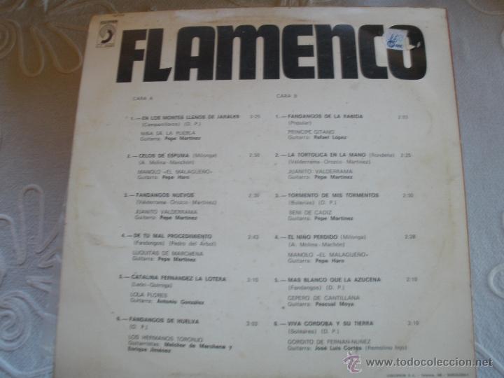 Discos de vinilo: FLAMENCO LP 1968 - Foto 2