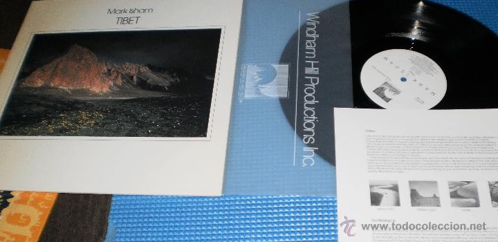 Discos de vinilo: mark isham lp tibet u.s.a. 1989 - Foto 1