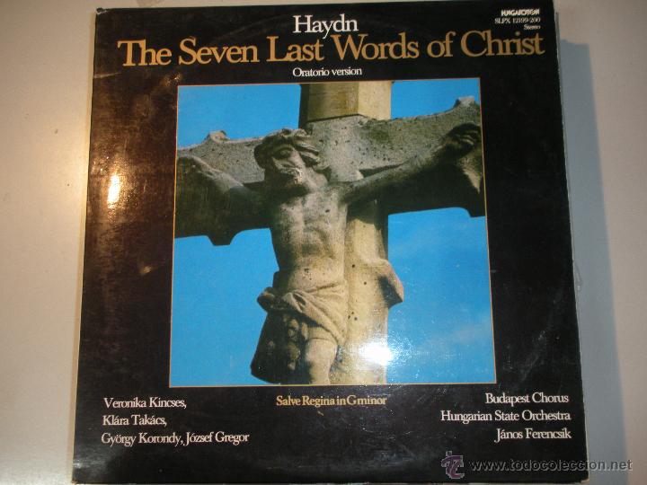 Disques de vinyle: MAGNIFICO DOBLE LP DE - THE SEVEN LAST WORDS OF CRIST -