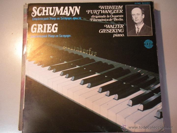 Discos de vinilo: MAGNIFICO LP DE -SCHUMAN - GRIEG - Foto 1