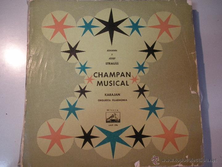 Dischi in vinile: MAGNIFICO LP DE -CAHMPAN - MUSICAL -JOHANN & JOSEF STRAUSS -