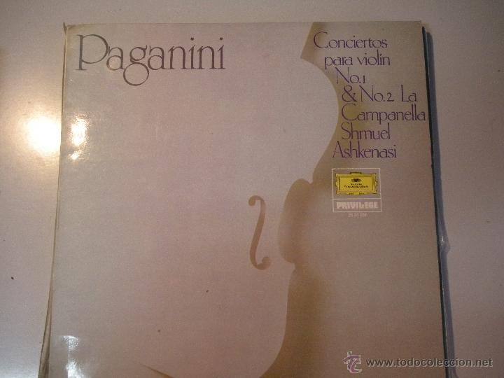 Discos de vinilo: MAGNIFICO LP DE - PAGANINII -