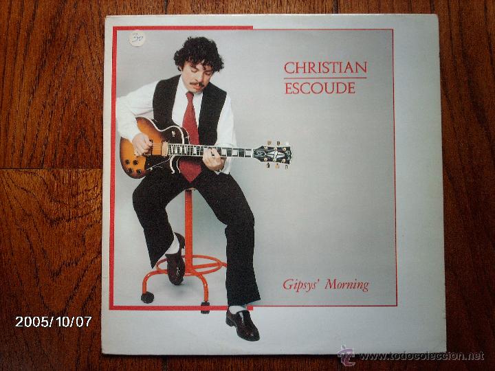 Discos de vinilo: christian escoude  -  gipsy&acute;s morning - Foto 1