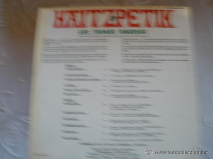 Discos de vinilo: HAITZ PETIK LES JEUNES BASQUES - Foto 2