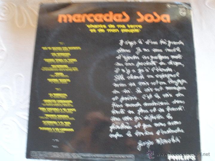 Discos de vinilo: MERCEDES SOSA - Foto 2