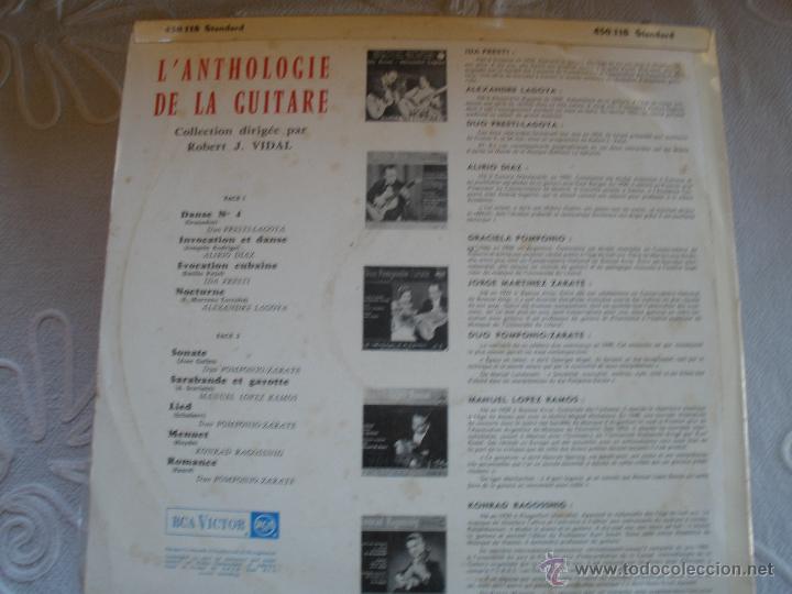 Discos de vinilo: LANTHOLOGIE DE LA GUITARE - Foto 2