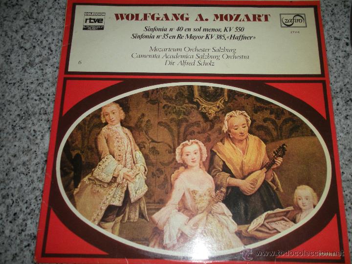 Discos de vinilo: MAGNIFICO LP DE - WOLFGANG - A- MOZART -