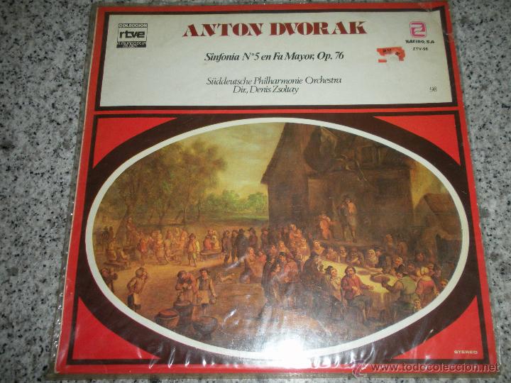 Discos de vinilo: MAGNIFICO LP DE - ANTON - DVORAK - - Foto 1