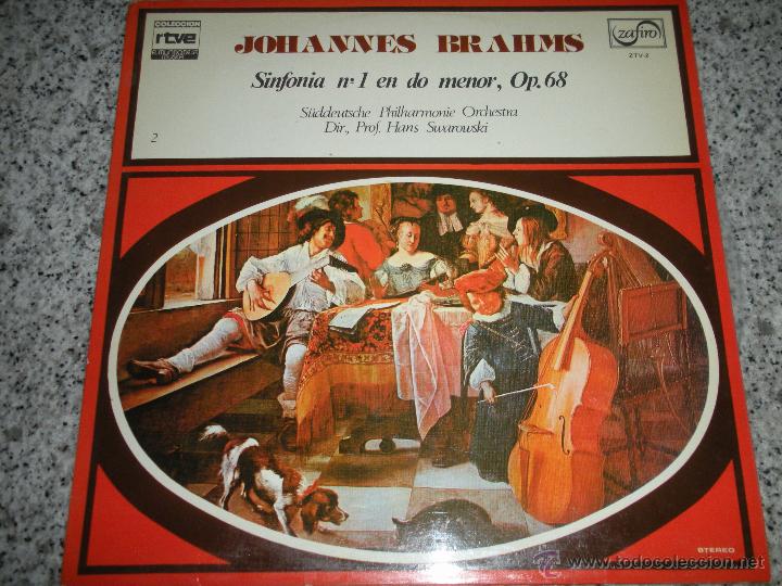 Discos de vinilo: MAGNIFICO LP DE - JOHANTES - BRAHMS - - Foto 1