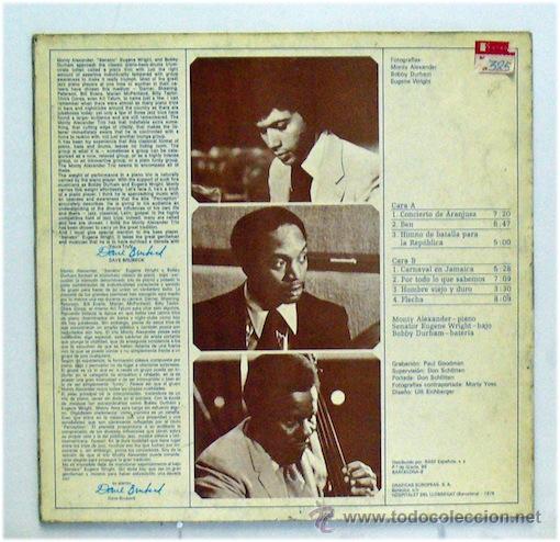 Discos de vinilo: Monty Alexander - Perception (LP Vinilo. Original 1975) - Foto 2