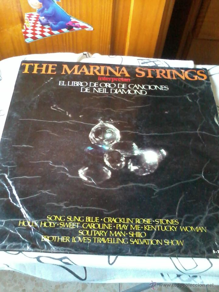 Discos de vinilo: THE MARINA STRINGS INTERPRETAN EL LIBRO DE ORO DE CANCIONES DE NEIL DIAMOND. C2V - Foto 1