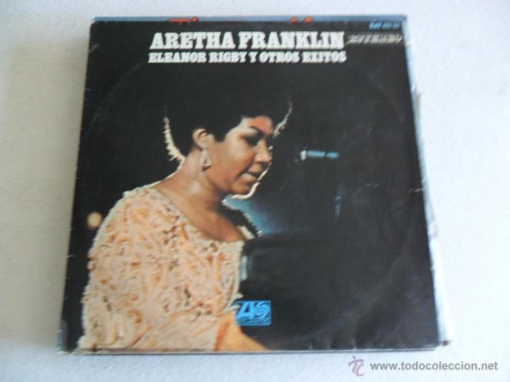 Discos de vinilo: ARETHA FRANKLIN - ELEANOR RIGBY Y OTROS EXITOS 1970 - Foto 1