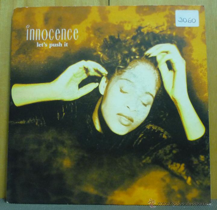 Discos de vinilo: Innocence - Lets Push It - Single Cooltempo - COOL 220 - UK 1990 - Foto 1