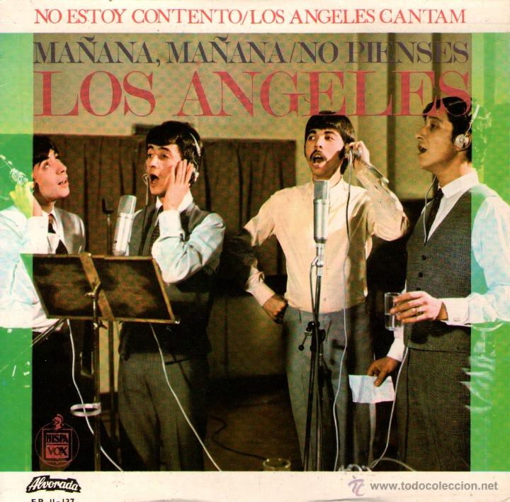 LOS ANGELES - EP VINILO 7” - 4 TRACKS - MAÑANA, MAÑANA + 3 - EDITADO PORTUGAL - ALVORADA - AÑO 1968 (Música - Discos de Vinilo - EPs - Grupos Españoles de los 70 y 80)