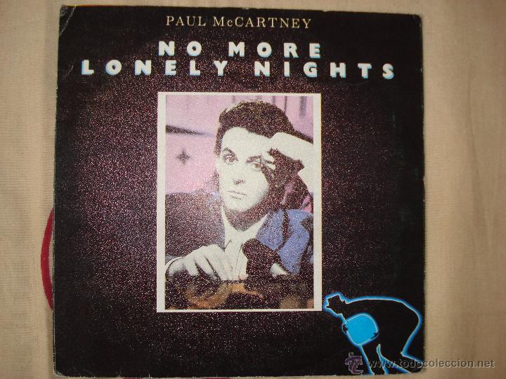 Discos de vinilo: PAUL McCARTNEY , NO MORE LONELY NIGHTS - Foto 1