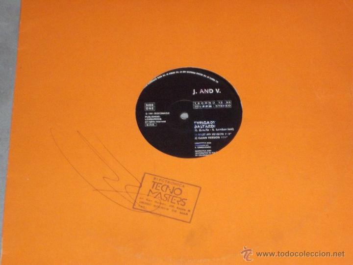 Discos de vinilo: J. AND V. - EVRIBADY BASTARDI - MAXI - Foto 1