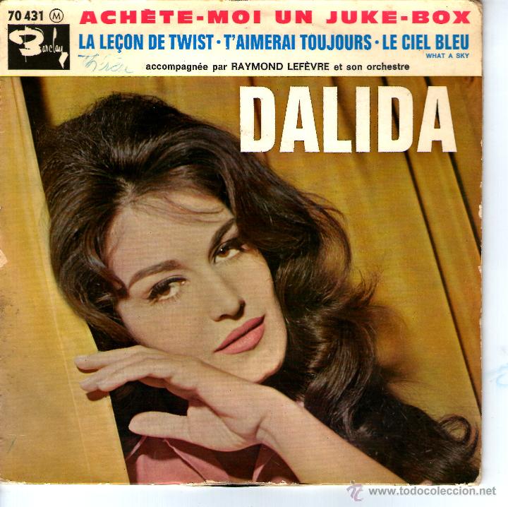 Discos de vinilo: DALIDA - ACHETE-MOI UN JUKE-BOX - Foto 1