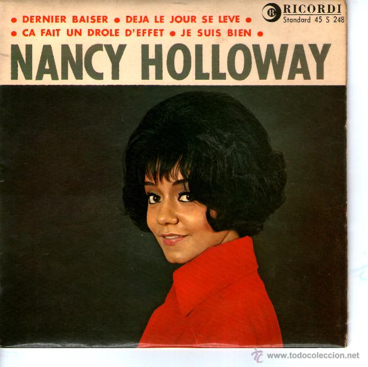 Discos de vinilo: NANCY HOLLOWAY /DERNIER BAISER - Foto 1