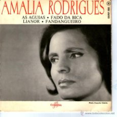 Discos de vinilo: AMALIA RODRIGUES AS AGUIAS. Lote 42828645