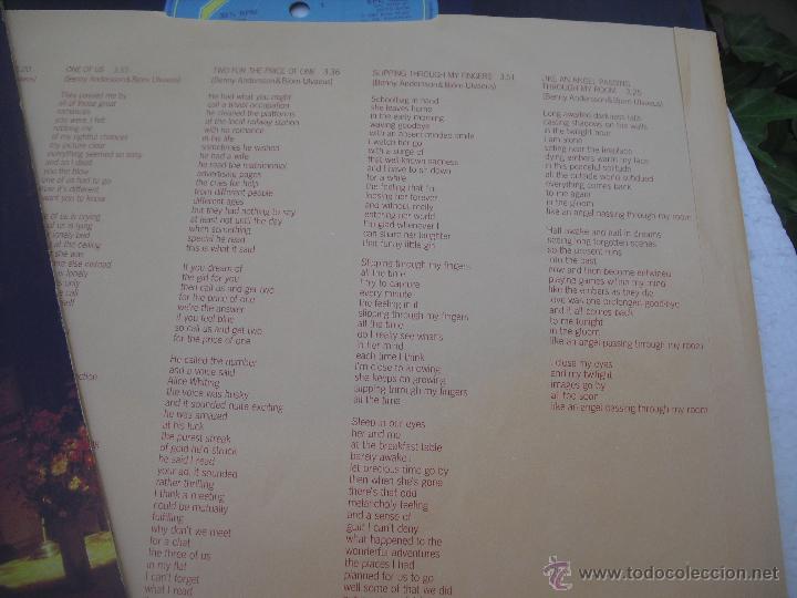 Discos de vinilo: ABBA The Visitors, LP con 9 temas. Epic 1981 - Foto 2