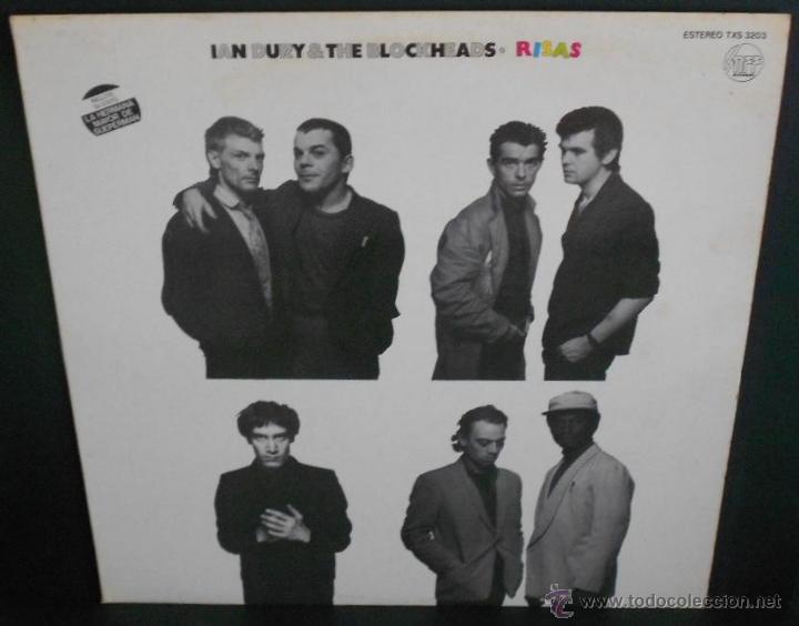 Discos de vinilo: IAN DURY & THE BLOCKHEADS - RISAS (ESPA&Ntilde;A-1980) - Foto 1