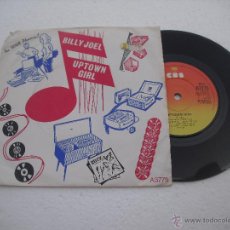 Discos de vinilo: BILLY JOEL - UPTOWN GIRL - CARELESS TALK. SINGLE VINILO DE 1983 CBS. DEL LP AN INNOCENT MAN . Lote 42839971
