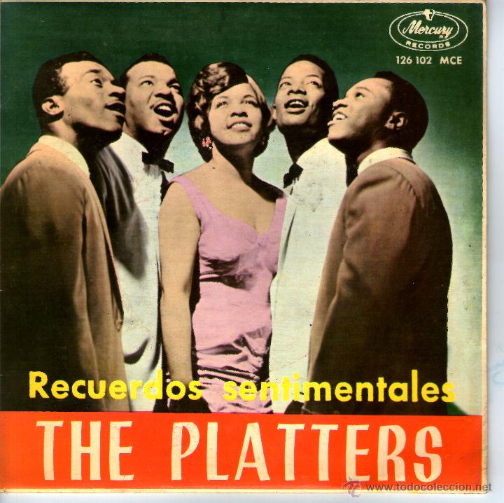 Discos de vinilo: THE PLATTERS RECUERDOS SENTIMENTALES - Foto 1