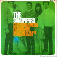 Discos de vinilo: THE SANDPIPERS-GUANTANAMERA. Lote 42841023