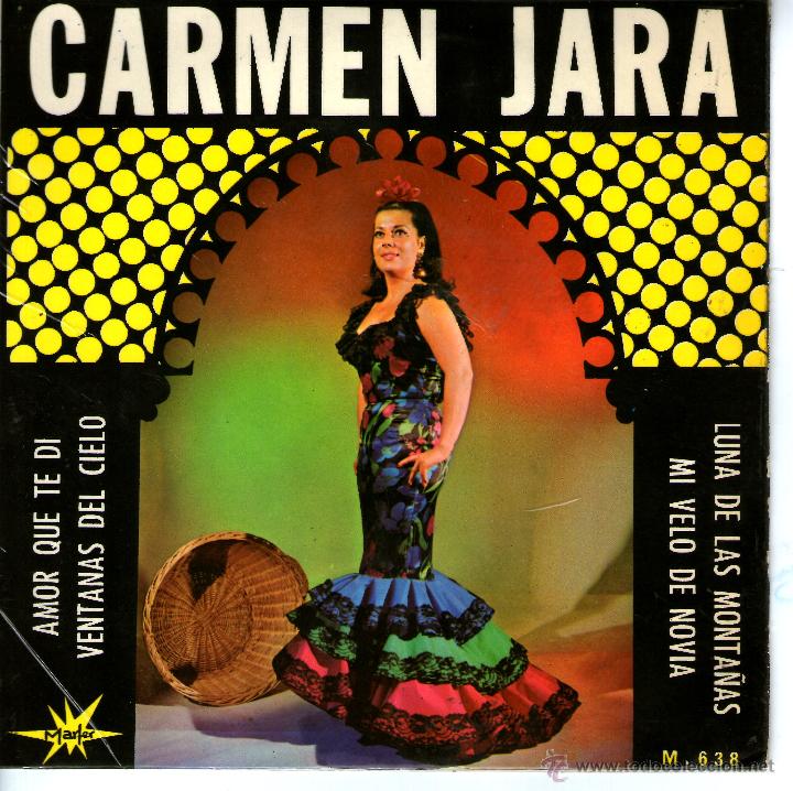 Discos de vinilo: CARMEN JARA - AMOR QUE TE DI - Foto 1