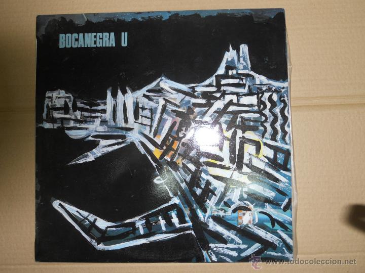 Discos de vinilo: BOCANEGRA U (LP) BOCANEGRA U A&Ntilde;O 1987 - HOJA INTERIOR CON LETRAS - Foto 2