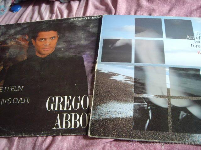 Discos de vinilo: LOTE 9 MAXIS A&Ntilde;OS 80 - Foto 4