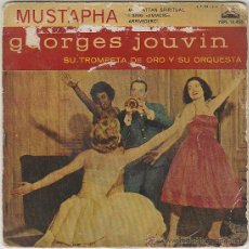 Discos de vinilo: GEORGES JOUVIN, MUSTAPHÁ, MANHATTAN SPIRITUAL... LA VOZ DE SU AMO 1960. Lote 42868272