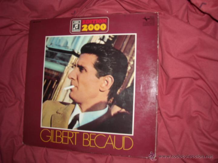 Discos de vinilo: GILBERT BECAUD DOBLE LP CON LIBRETO INTERIOR  EMI EDITION 2000 GERMANY - Foto 1