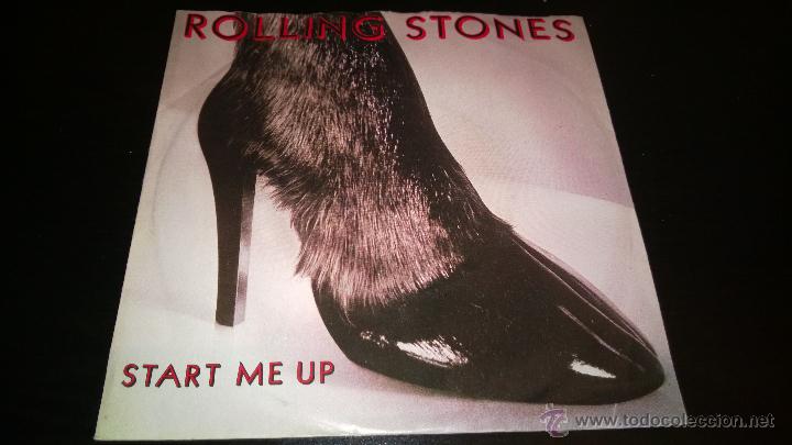 Discos de vinilo: ROLLING STONES - START ME UP / NO USE IN CRYING - Foto 1