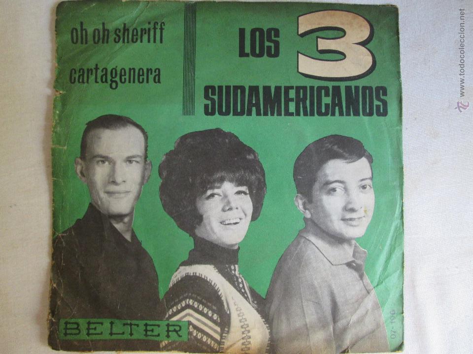 Discos de vinilo: LOS 3 SUDAMERICANOS. - Foto 1
