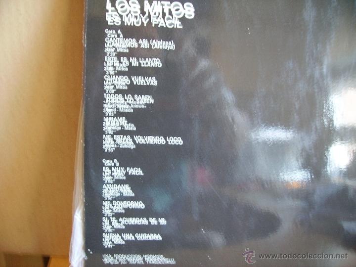 Discos de vinilo: LOS MITOS  ---- ES MUY FACIL - Foto 2