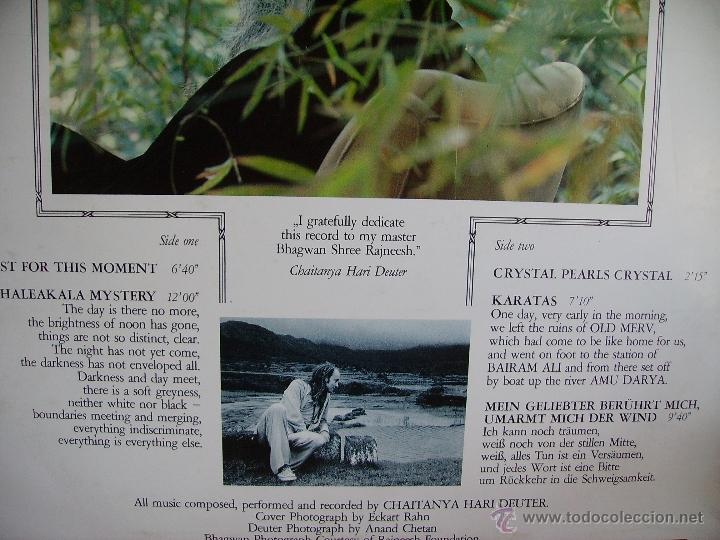 Discos de vinilo: DEUTER ---- HALEAKALA - Foto 2