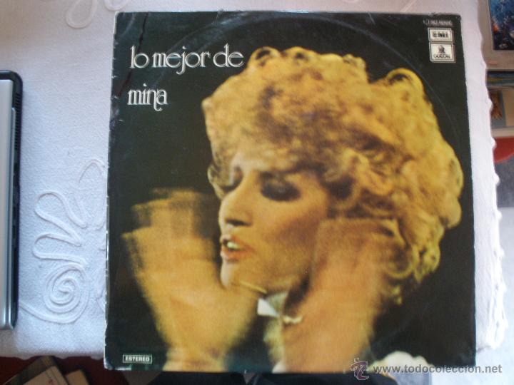 Discos de vinilo: LO MEJOR DE MINA - Foto 1